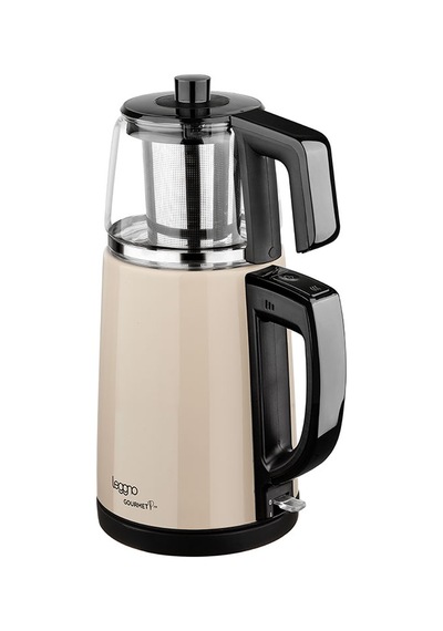 Leggno Gourmet Pro LE-GRM102GTMCR Cam Demlikli Çay Makinesi