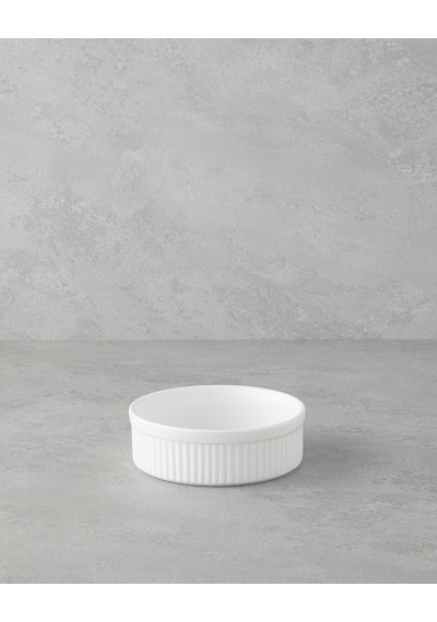 English Home Elise Porselen Güveç Fırın Kabı 14 Cm Beyaz