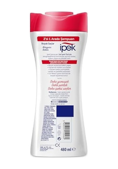 İkisi Bir Arada Boyalı Saçlar Gül Şampuan 480 Ml Diğer