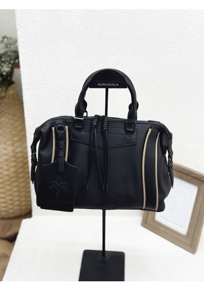 Jacquline 2508 İthal Kumaş Hem El Hem Çapraz Çanta Kadın Çok Renkli