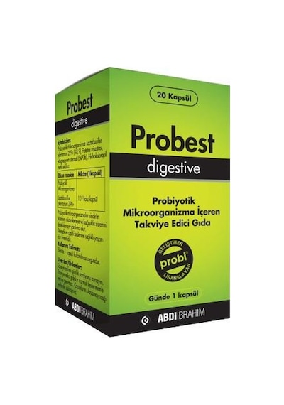 Probest Digestive Probiyotik Kapsül 20