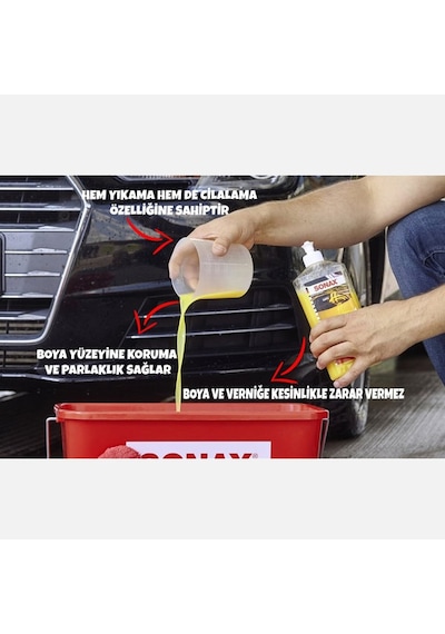 Sonax Cilalı Şampuan 500ml