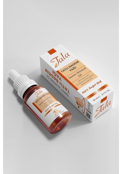 Tala Tatlı Badem Yağı %100 Saf Ve Doğal Soğuk Sıkım 20 ML