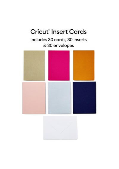 Cricut Insert Cards / Sensei / 12,1 Cm X 16,8 Cm Cricut - Boyut R40 / 30'lu Paket / Cricut Kart Matı İle Kullanım İ