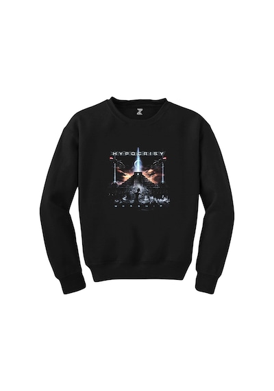 Hypocrisy Worship Siyah Sweatshirt