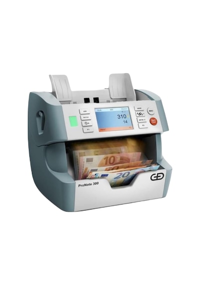 Giesecke+devrient Pronote 330 Tek Katlı, Çift Cıslı Banknot Sayma Makinesi 22 Ülke Parası, Alman Malı
