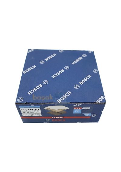 Bosch Expert C470 125 Mm 100 Kum Deliksiz Kum Zımpara Kağıdı 50li 2608901154