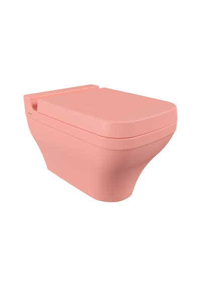 Bocchi Scala Asma Klozet Mat Somon Kapak Dahil 1080-032-0128 Çok Renkli