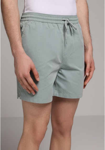 Colin's Colins Slim Fit Düz Erkek Gri Deniz Şortu Cl1081037 Q1.v1 Gbl Gray Blue