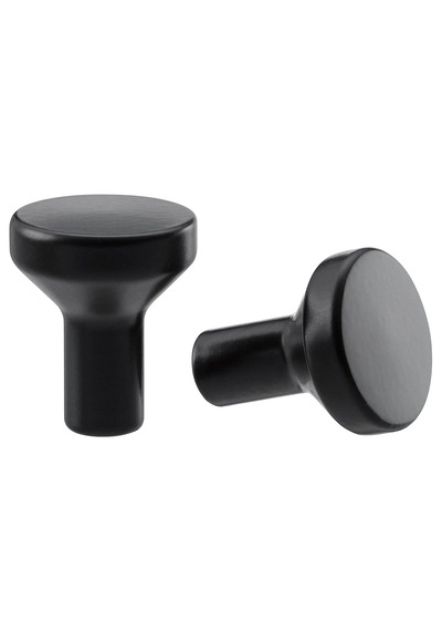 Ikea Bagganäs Topuz 21 Mm, 2 Adet Siyah