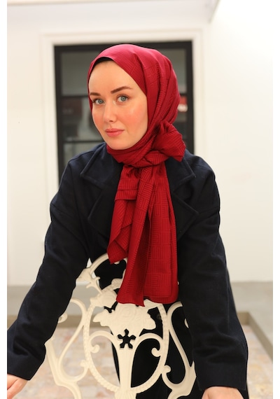 Silk Home Deluxe Şal 40005-20 Bordo
