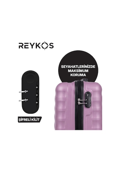Reykos Rey-way Mürdüm Büyük Boy Valiz Mor