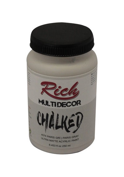 Rich Multi Decor Chalked Akrilik Boya 4574 Paris Gri 250 Cc