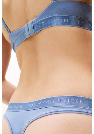 Tommy Hilfiger Kadın Külot Uw0uw06260c2b Mavi