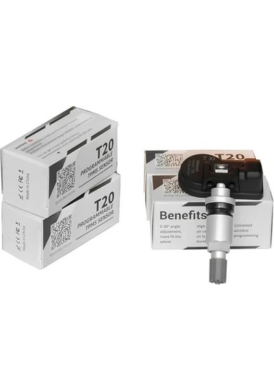 Foxwell T20 Universal Lastik Basınç Tpms Sensörü Metal Supap
