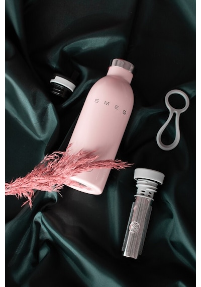 Smeg Pink-grey Termos Gift Box Pembe