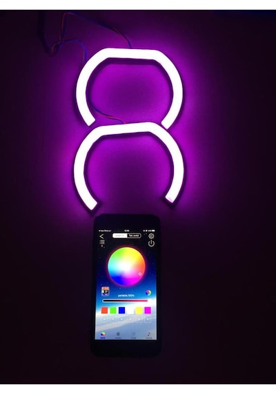 Bluetooth Cep Telefonundan Rgb Şerit Led Kontrol Modülü 6A 5-24V (545070131)