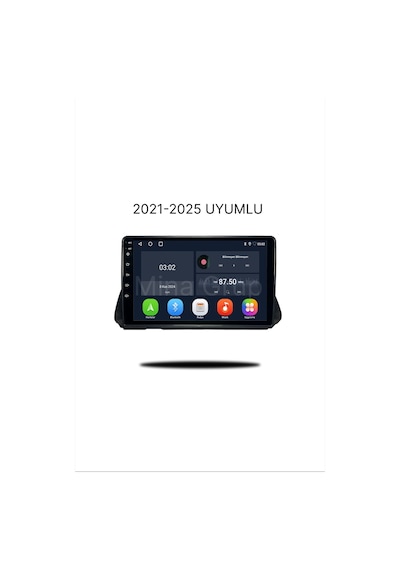 Snp Serisi Renault Taliant Uyumlu 4-64gb Hafıza Multimedya Sistemi Ve Geri Görüş Kamerası 10"