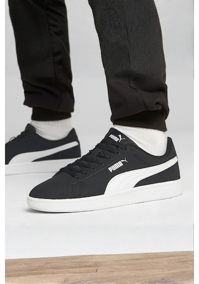 Puma Smash 3.0 Buck Unisex Sneaker Siyah/beyaz