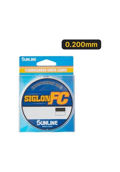 Sunline Siglon Fluorocarbon Misina 50mt 0.200mm