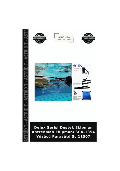 Delux Serisi Destek Ekipman Antrenman Ekipmanı Scx-1354 Yüzücü Paraşütü Sc 11507 Çok Renkli