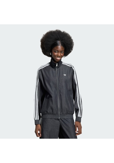 Adidas Kw8758 Denım Fb Tt Kadın Eşofman Üstü Siyah