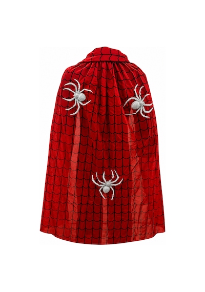 Spider Örümcek Adam Pelerin 75 Cm Çocuk Halloween Kostüm Cadılar Bayramı Parti Örümcek Aksesuarı