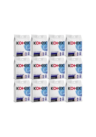 Gece Külodu / Külot Standart Beden Yoğun Regl Dönemine Özel 24 Lü Set 12pk 2