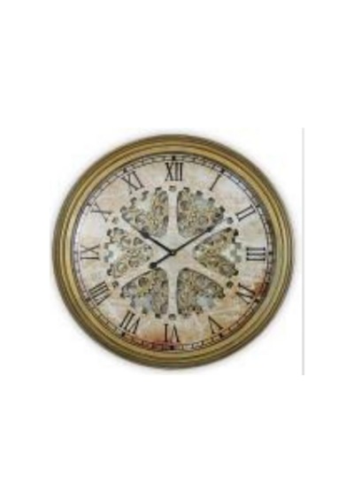 Cm 16007 61 61 8cm Çarklı Duvar Saati Çok Renkli