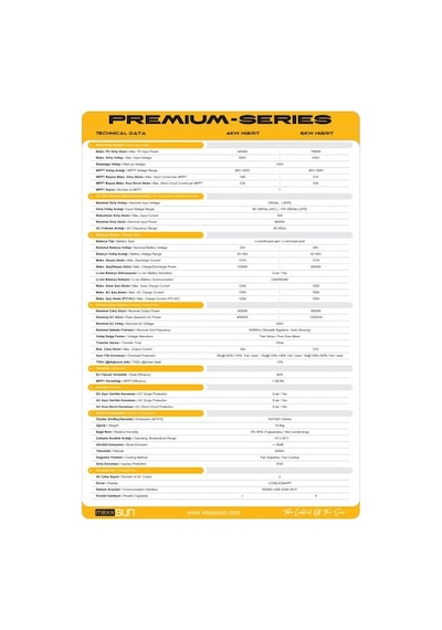Mexxsun 48 V Volt 6000 W Watt 6 Kw Mppt Tam Sınus Akıllı Hibrit Dahili Wifi Inverter 220 Volt Çevirici Invertör