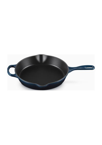 Le Creuset Profesyonel Servis Yüksek Döküm Tava 26 Cm Lacivert