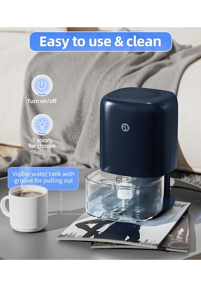 Tabyik Dehumidifier Nem Alma Cihazı Koyu Mavi