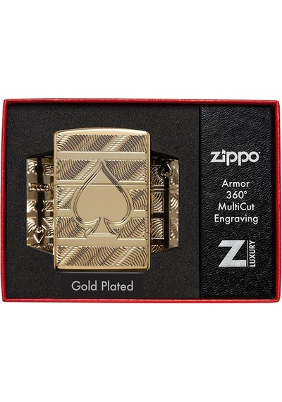 Zippo Çakmak Ace Of Spade Design 29261-079799