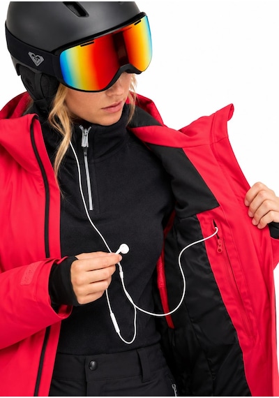 Roxy 20k İce Haven Kadın Kayak/snowboard Montu-erjtj03562 Kırmızı