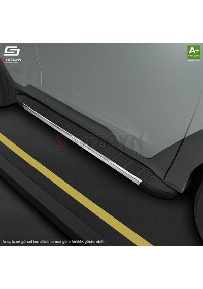 S-dizayn Opel Grandland 2 Hybrid Benzinli S-line Krom Yan Basamak 193 Cm 2024 Üzeri A+ Kalite