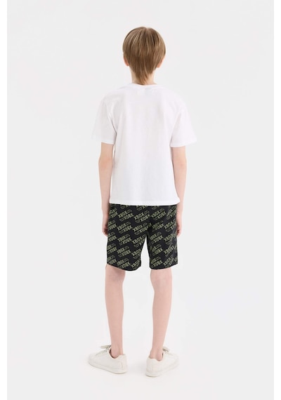 DeFacto Erkek Çocuk Xbox Pijama Takımı Kısa Kollu Üst Şort E0339A825SMWT34