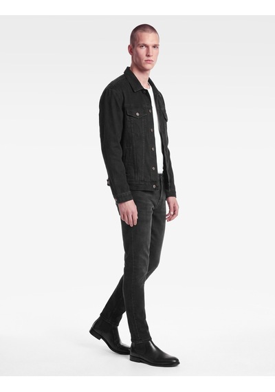 Koton Pamuklu Normal Bel Cepli Slim Fit Jean Pantolon - Slim Fit Jeans Antrasit 7wam40382nd
