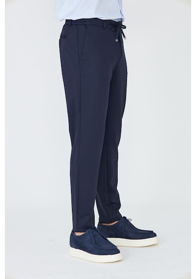Lacivert Jogger Erkek Spor Pantolon Navy