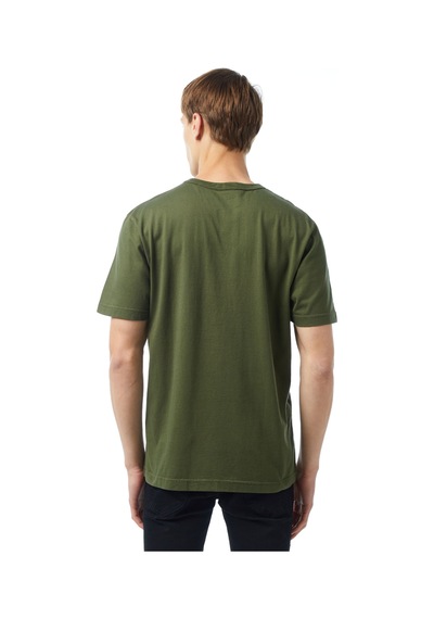 Alpha Industrıes Alpha Industries Alpha Tiger Erkek Haki T-shirt