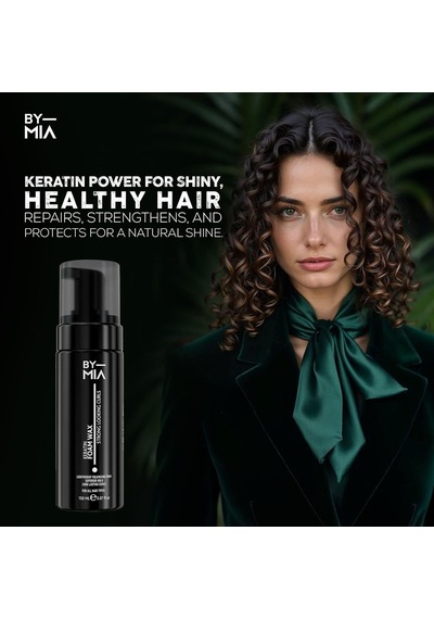 By Mıa Keratin Özlü Saç Şekillendirici Köpük Wax 150ml / Güçlü Ve Belirgin Dalgalı Saçlar Elde Edin / Tüm Sa