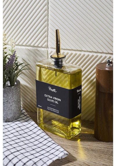 Molivet Gold Kapak 350ml Cam Yağdanlık-sosluk-sirkelik