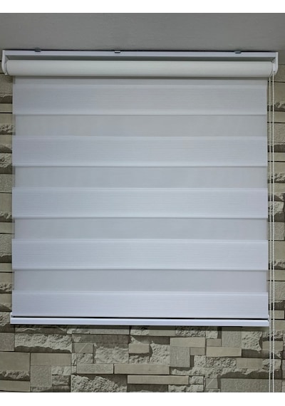 Beyaz Renk Mini Plise Desenli Zebra Stor Perde Tüm Ölçülerde (481204640) Beyaz Renk Mini Plise Desenli Zebra Stor Perde Tüm Ölçülerde (481204640)