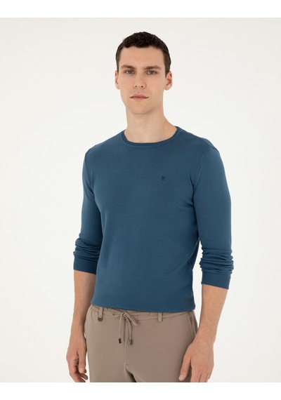 Pierre Cardin Erkek Kobalt Kazak /triko 50296621-vr077 Kobalt