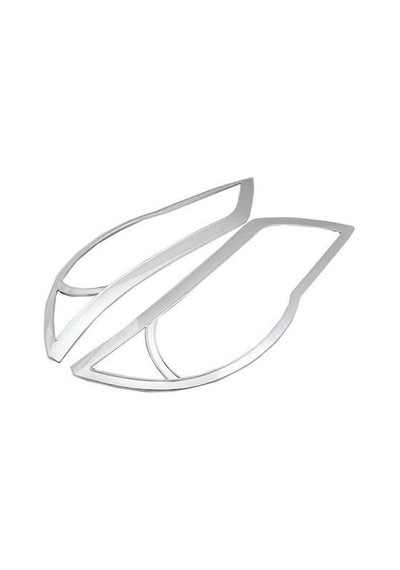 Vw Tiguan 2008 2010 Far Çerçevesi Abs Krom 2 Prç