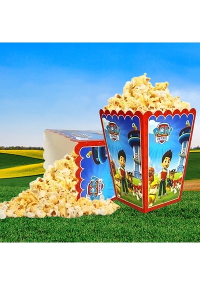 Mısır Kutusu Pop Corn 8 Li Paw Patrol Temalı