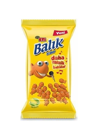 Balık Kraker Mini Mısırlı 70gr 10489