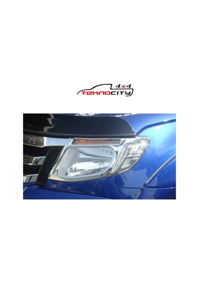 Ford Ranger T6 2012-2015 Far Çerçevesi Krom