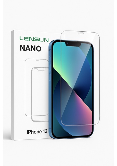 Apple Uyumlu   iPhone 13 Lensun Nano Ekran Kaplama