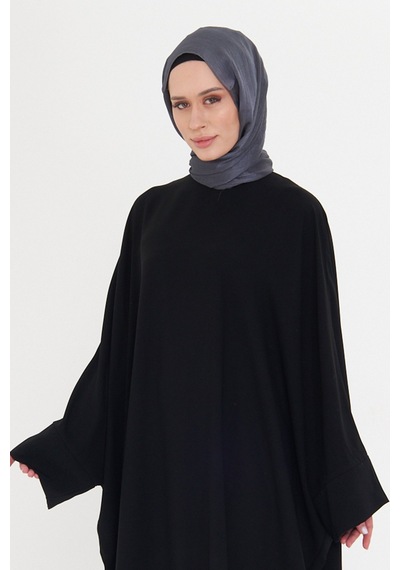 Hürrem Bone Antrasit Düz Klasik Şal Turlu Polyester Lüx Janjan 202126 25 Antrasit