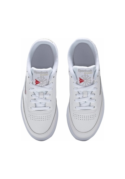 Reebok Club C 85 Kadın Beyaz Gri Günlük Spor Sneaker Ayakkabı Beyaz - Gri